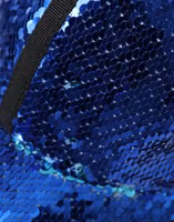 Royal Blue Sequin Baseball Hat Men 5