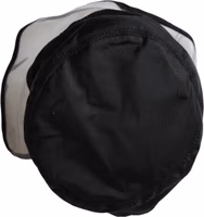 Black Polyester Plastic Bucket Hat Men 3