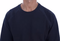 Blue Crewneck Cotton Sweater 4