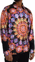 Multicolor Luminarie Silk Men Casual Shirt 2