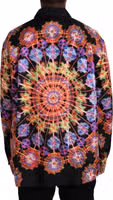 Multicolor Luminarie Silk Men Casual Shirt 3
