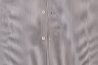 White Blue Striped Casual Cotton Regular Fit Shirt 5