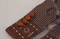 Bronze Monkey Print Silk Slim Jacket Blazer 4