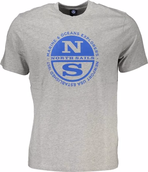 Gray Cotton T-Shirt