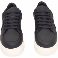 Blue Cowhide Men Sneaker 2