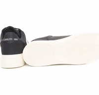 Blue Cowhide Men Sneaker 4