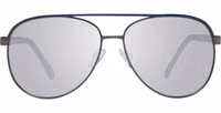 Gray Metal Sunglasses 2