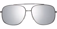 Gray Metal Sunglasses 2