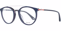 Blue Metal & Plastic Glasses (Frames) 1