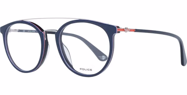 Blue Metal & Plastic Glasses (Frames)