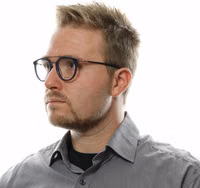 Blue Metal & Plastic Glasses (Frames) 4