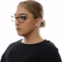 Brown Metal & Plastic Glasses (Frames) 4