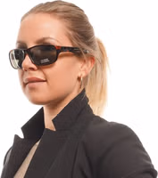 Brown Plastic Sunglasses 4