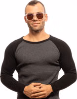 Transparent Plastic Sunglasses 4