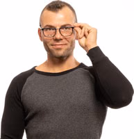 Blue Plastic Glasses (Frames) 4