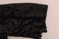 Black Sequined Fashion Shorts 5