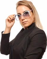 نظارات شمسية معدنية بيج 4