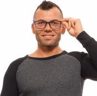 Blue Men Optical Frames 4