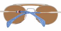 Gold Metal & Plastic Sunglasses 3