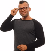 Brown Plastic Glasses (Frames) 4