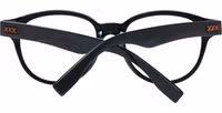 Black Plastic Glasses (Frames) 3