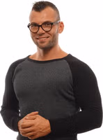 Brown Plastic Glasses (Frames) 4