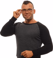 Gray Titanium Glasses (Frames) 4