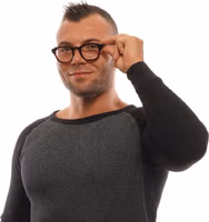 Brown Plastic Glasses (Frames) 4