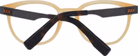 Orange Metal & Plastic Glasses (Frames) 3
