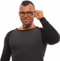 Gray Plastic Glasses (Frames) 4