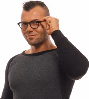 Brown Horn Glasses (Frames) 4