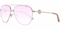 Rose Gold Metal Sunglasses 1