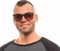 Brown Plastic Sunglasses 4