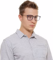نظارات معدنية وبلاستيكية زرقاء (إطارات) 4