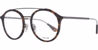 Brown Metal & Plastic Glasses (Frames) 1