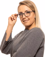 نظارات بلاستيكية رمادية (إطارات) 4
