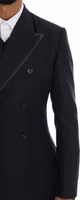 Gray Wool Double Breasted 3 Piece Suit 5