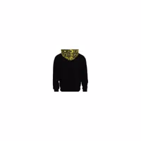 Black Logo Cotton Hooded Sweatshirt Sweater 3