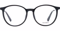 Black Plastic Glasses (Frames) 2