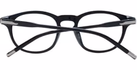 Black Acetate & Plastic Glasses (Frames) 3