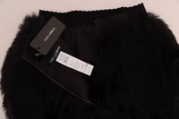 Black Mink Nutria Fur Mini Hot Pants 4