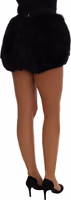 Black Lamb Fox Fur Mini Hot Pants 3