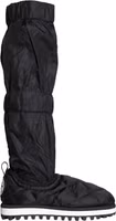 Black Quilted High Top Boots Sneakers Shoes 4