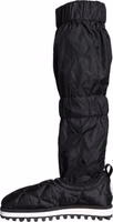 Black Quilted High Top Boots Sneakers Shoes 5