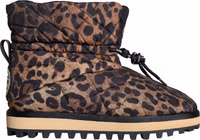 Brown Leopard Ankle Boots Padded Shoes 4