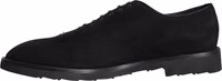 Black Suede Sicilia Lace Up Formal Shoes 5