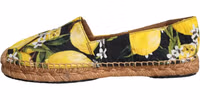 Multicolor Lemon Slip On Espadrilles Shoes 5