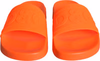 Orange Rubber Slides Sandals Beachwear Shoes 1