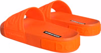 Orange Rubber Slides Sandals Beachwear Shoes 3