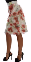 Floral Patterned Pencil Straight Skirt 2